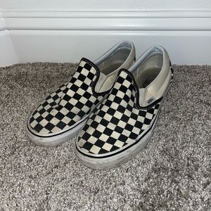 Checkered Vans